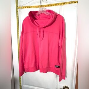 Simply Southern Pink Sweatshirt Women's L Pullover Soft Cowl Neck